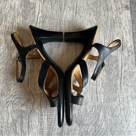 Belsaday Italian Sandals Sling Back Size 8 - Picture 3 of 9